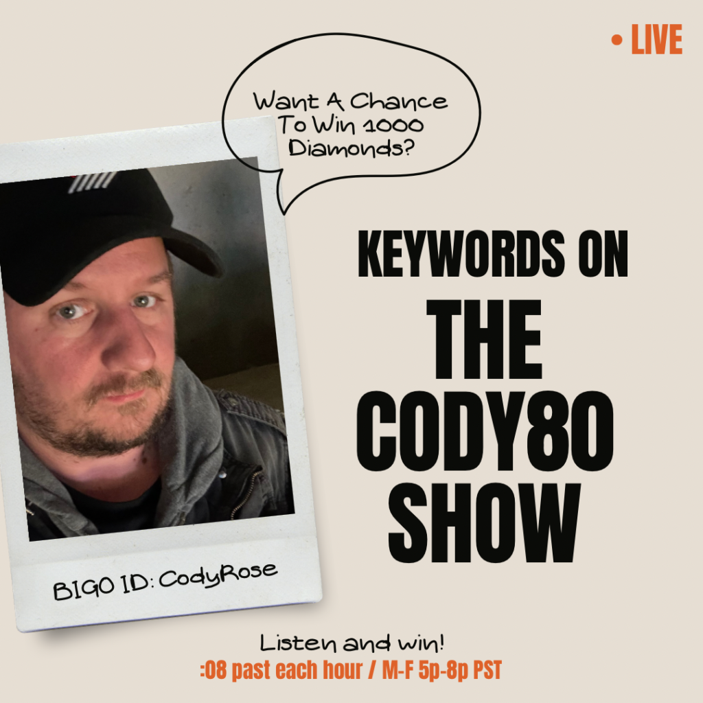 Get Ready to Win Big with “Keyword on The Cody80 Show”!